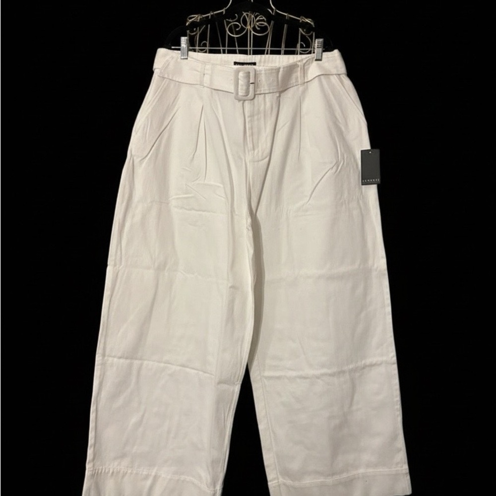 Eloquii Women's Cream Wide-Leg Pants Size 18 NWT
